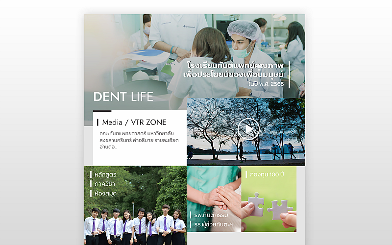 รับทำเว็บไซต์คณะทันตแพทยศาสตร์ รับทำเว็บไซต์คณะทันตแพทยศาสตร์