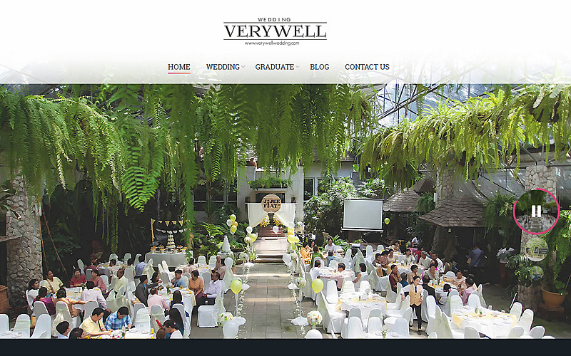 รับทำเว็บไซต์Verywell Wedding