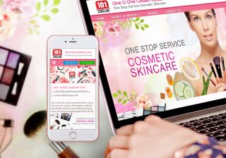 รับทำเว็บไซต์One O One Coslab Co.,Ltd