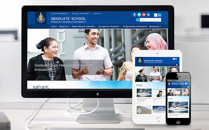 รับทำเว็บไซต์บัณฑิตวิทยาลัย ม.สงขลานครินทร์ รับทำเว็บไซต์บัณฑิตวิทยาลัย ม.สงขลานครินทร์