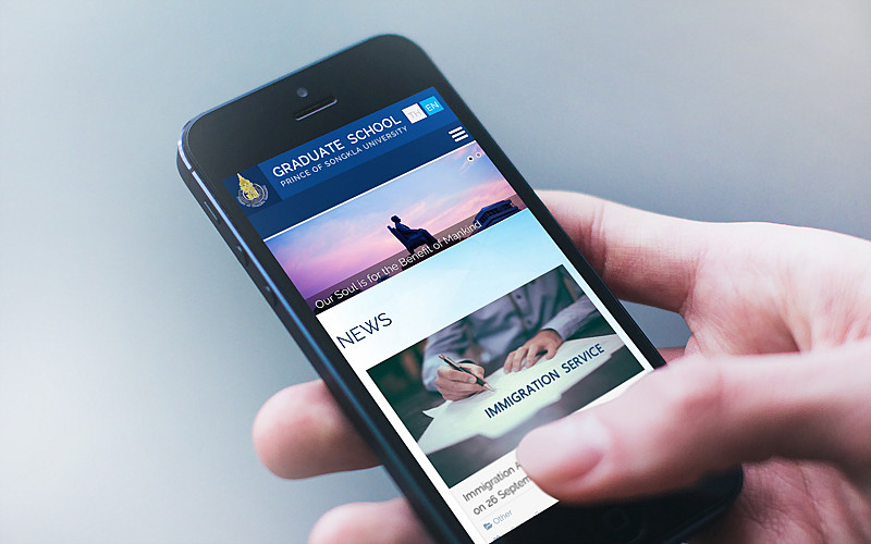 รับทำเว็บไซต์บัณฑิตวิทยาลัย ม.สงขลานครินทร์ รับทำเว็บไซต์บัณฑิตวิทยาลัย ม.สงขลานครินทร์